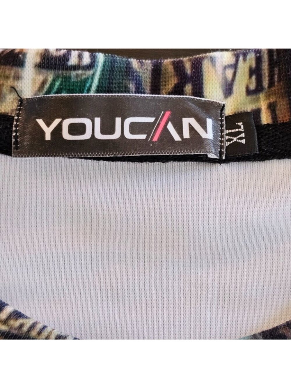 YOUCAN Sweatshirt Mens M Beer Can All Over Print Crew Neck Long Sleeve - Picture 5 of 8